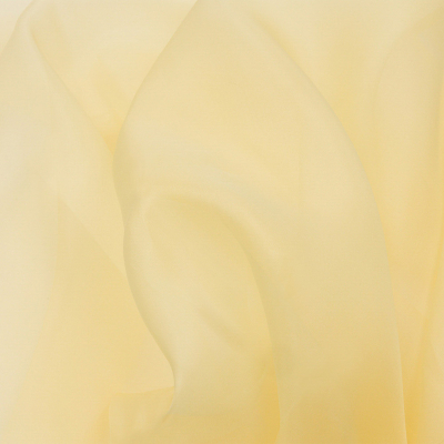 Premium French Vanilla Silk Organza | Mood Fabrics