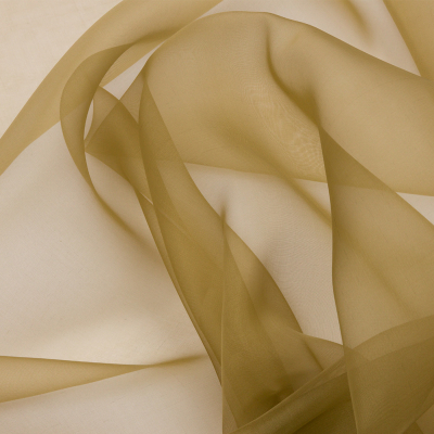 Premium Sage Silk Organza | Mood Fabrics