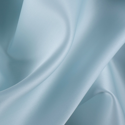 Premium Morning Mist Wide Silk Satin Face Organza | Mood Fabrics