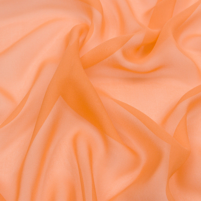 Premium Peach Fuzz Silk Chiffon | Mood Fabrics