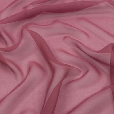 Premium Crushed Berry Silk Wide Chiffon | Mood Fabrics