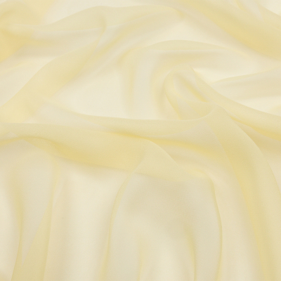 Premium French Vanilla Silk Wide Chiffon | Mood Fabrics