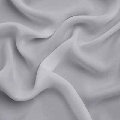 Premium Bright White Silk Double Georgette | Mood Fabrics