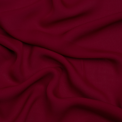Premium Wine Silk Double Georgette | Mood Fabrics