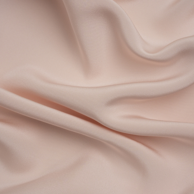 Premium Cradle Pink Silk 4-Ply Crepe | Mood Fabrics