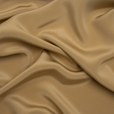 Premium Latte Silk 4-Ply Crepe | Mood Fabrics