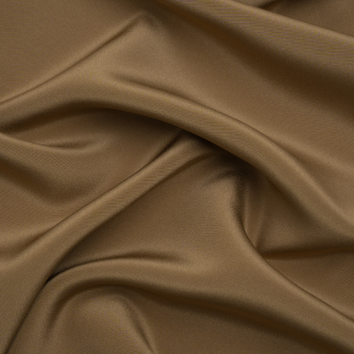 Premium Capers Silk 4-Ply Crepe | Mood Fabrics