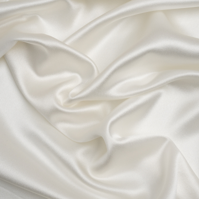 Premium Whisper White Silk Crepe Back Satin | Mood Fabrics