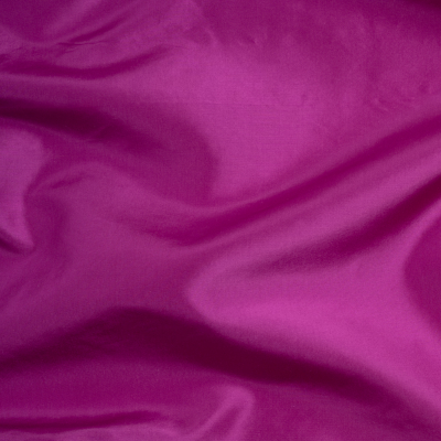 Premium Fuchsia Red Silk Taffeta | Mood Fabrics