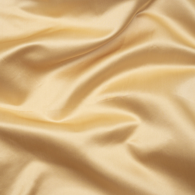 Premium Soft Gold Silk Duchesse Satin | Mood Fabrics