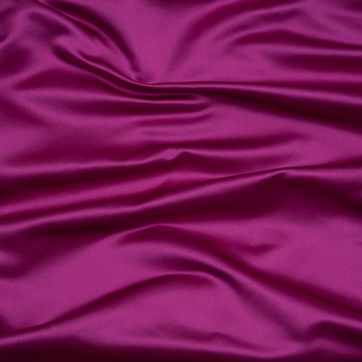 Premium Magenta Silk Duchesse Satin | Mood Fabrics