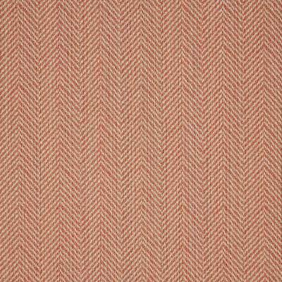 Sunbrella Fusion Posh Coral Herringbone Woven | Mood Fabrics