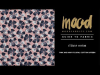 Mood Fabrics 119736 Pink and Navy Floral Cotton Sateen | Mood Fabrics