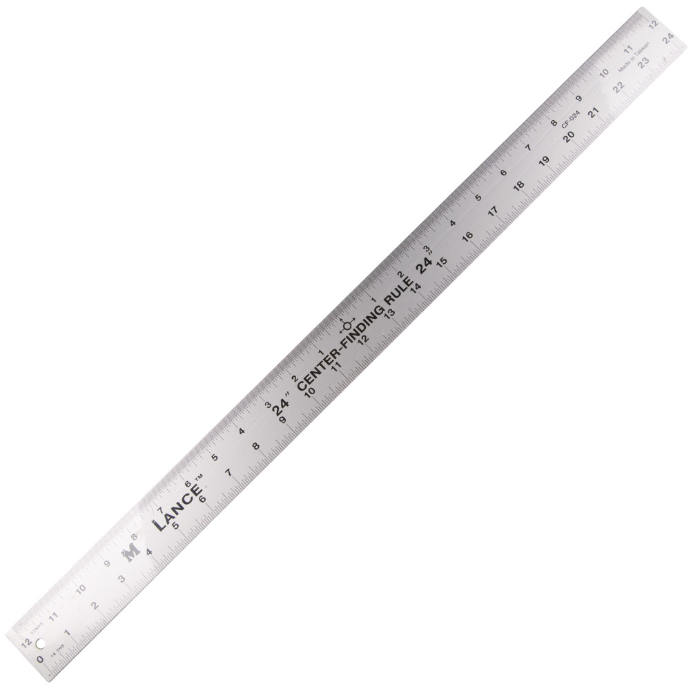 Lance Center Finding Tailoring Ruler - 24'' - Rulers - Measuring Tools -  Notions