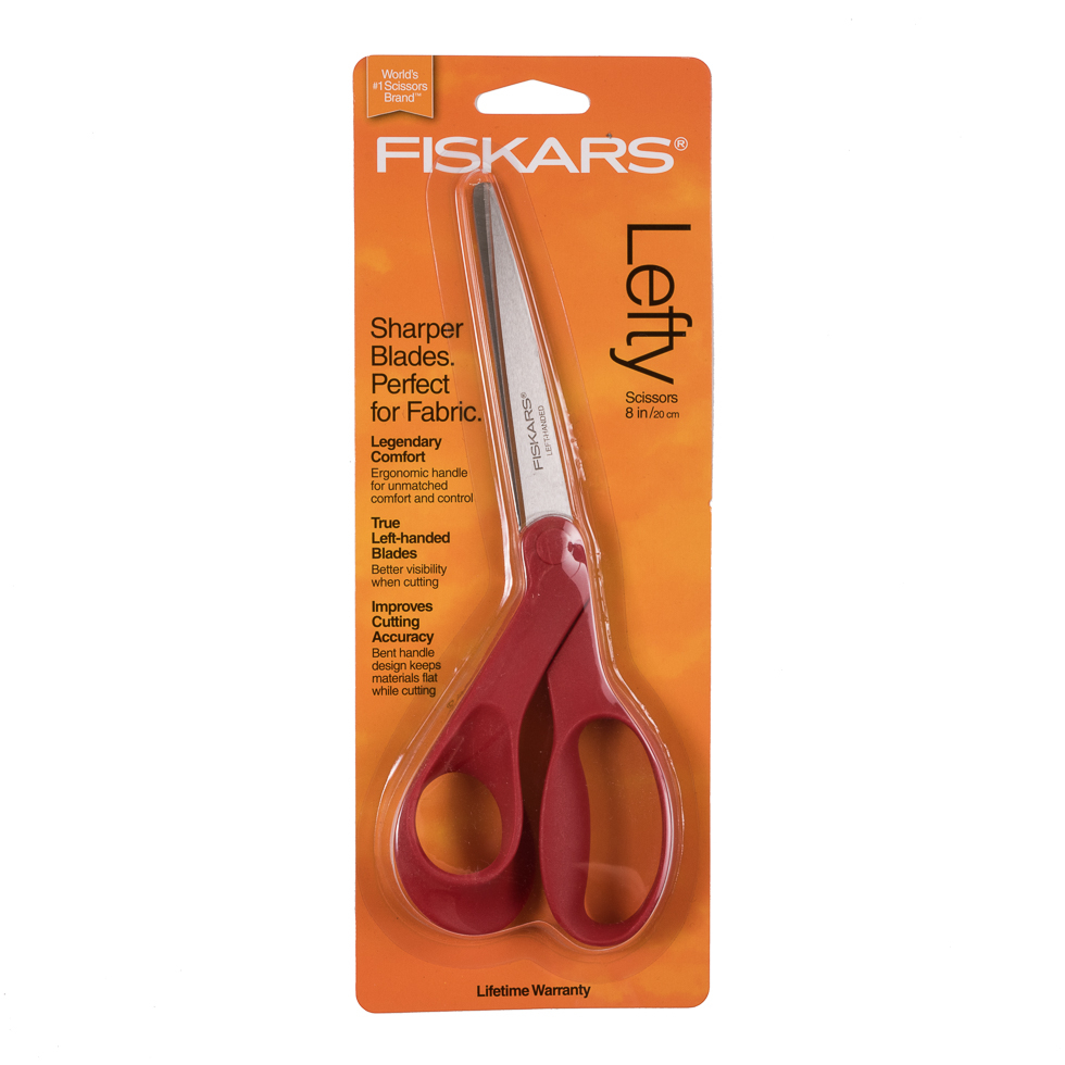 Fiskars Classic Lefty Scissors - 8 - Scissors - Cutting Supplies