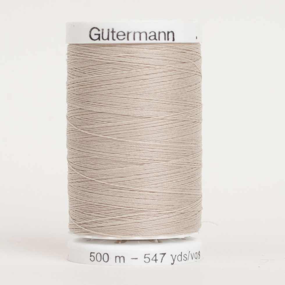 506 Sand 500m Gutermann Sew All Thread - Sew All 500m - Threads - Notions