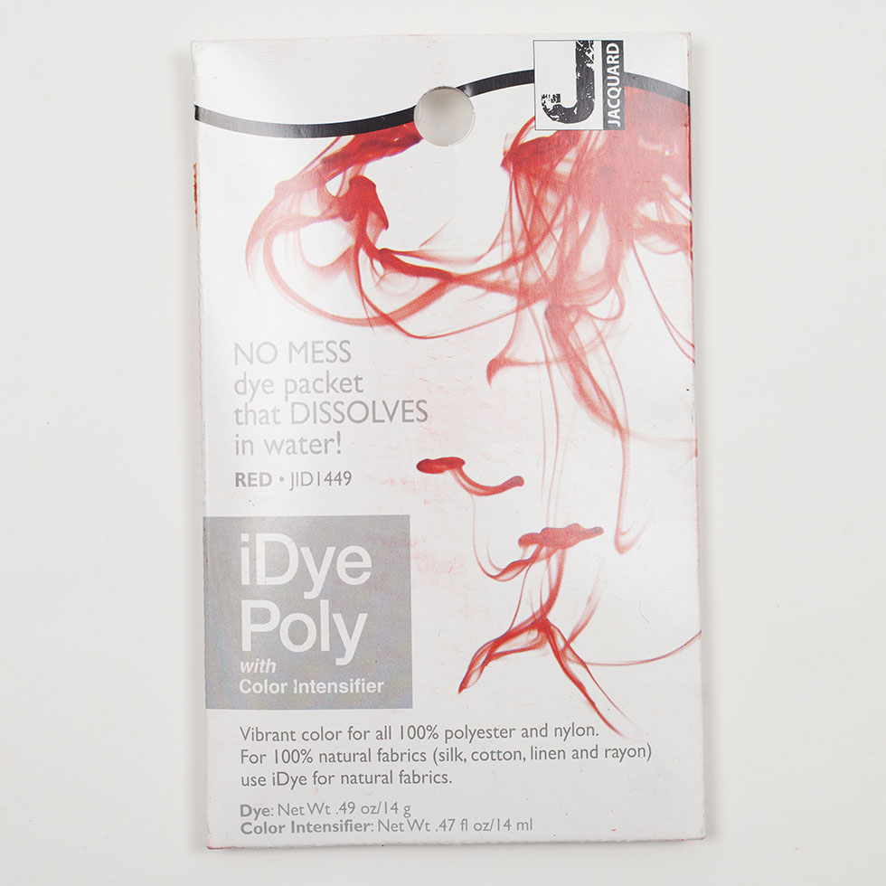 449 Red Jacquard iDye Poly - Fabric Dye - Dye & Paint - Notions
