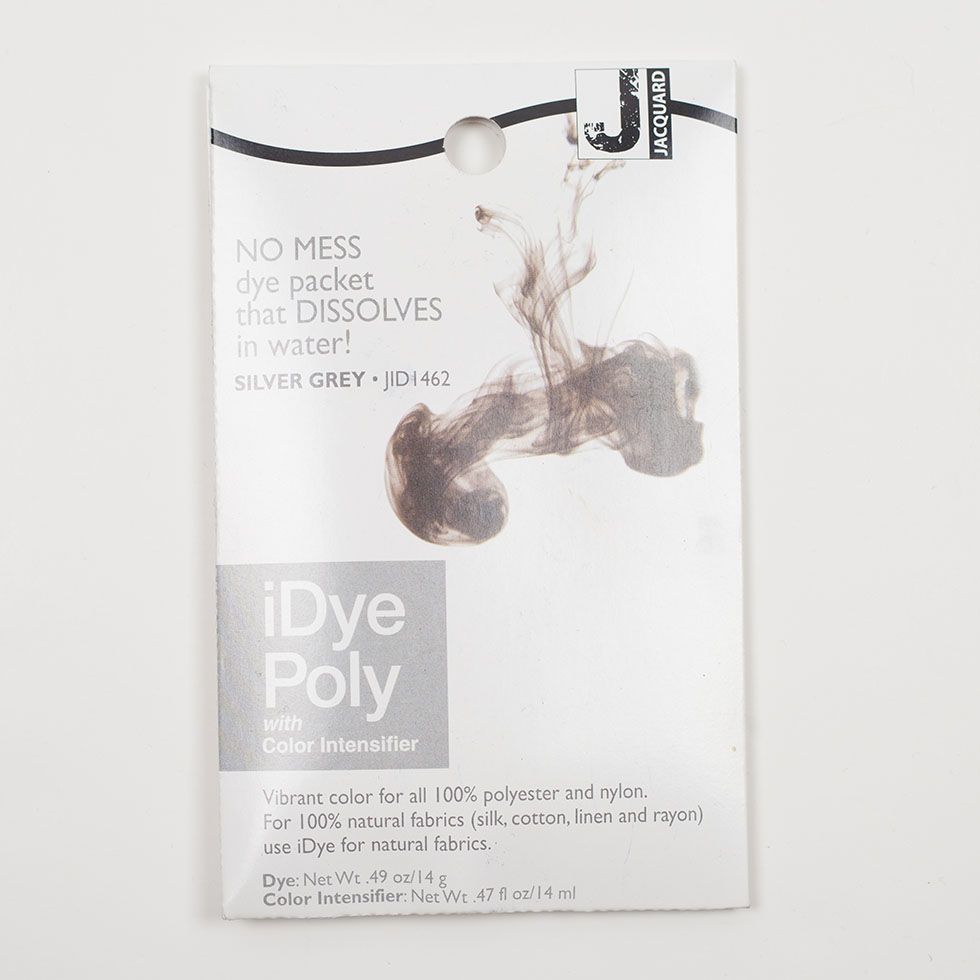 462 Silver Grey Jacquard iDye Poly - Fabric Dye - Dye & Paint - Notions