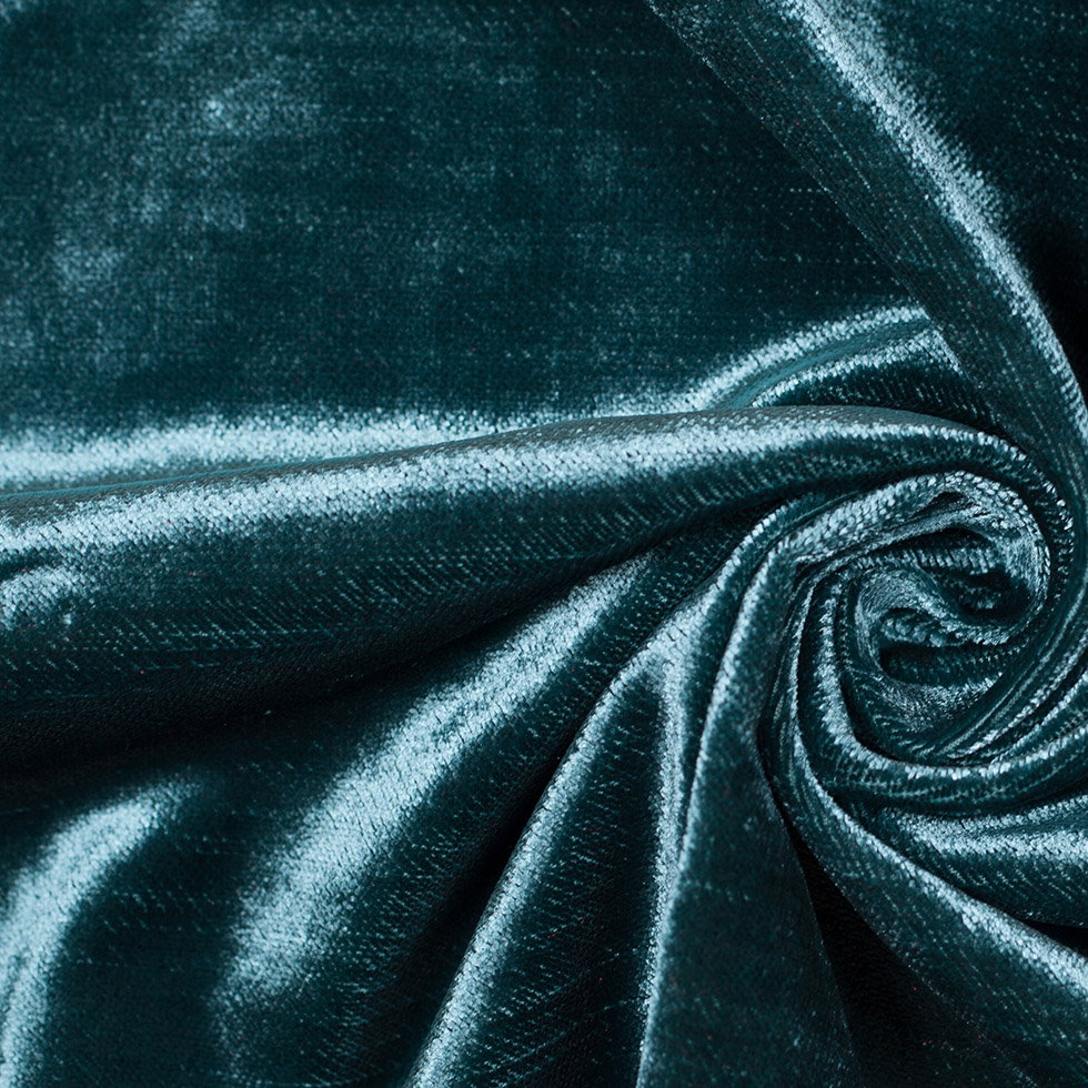 Royal Blue Decor Velvet Fabric Soft Strong Velour Material 