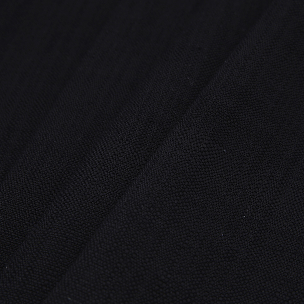 Spanish Black Textured Polyester Blended Woven - Drapery Fabrics - Home ...