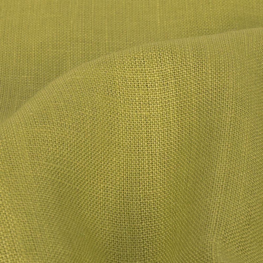 Grasmere Lime Medium Weight Linen Woven - Woven - Linen - Fashion Fabrics