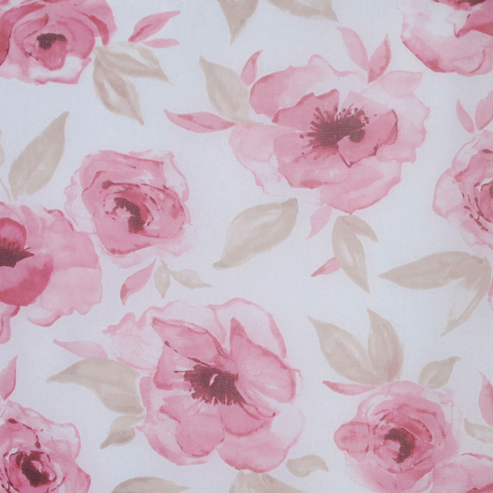 Rose Floral Mesh Print