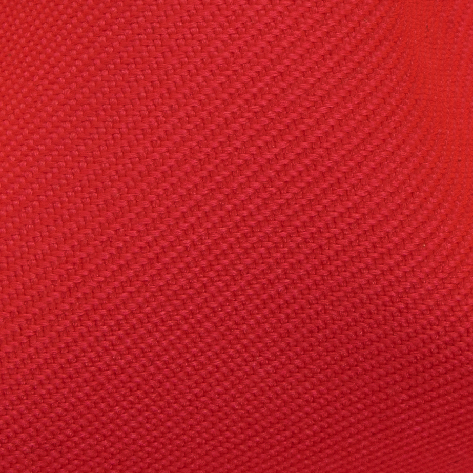 Neon Coral Polyester Twill - Web Archived