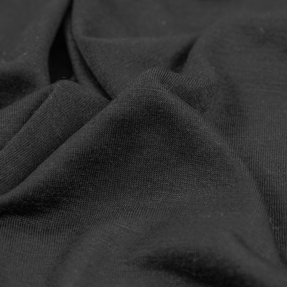 Theory Black Rayon Jersey - Rayon Jersey - Jersey/Knits - Fashion Fabrics