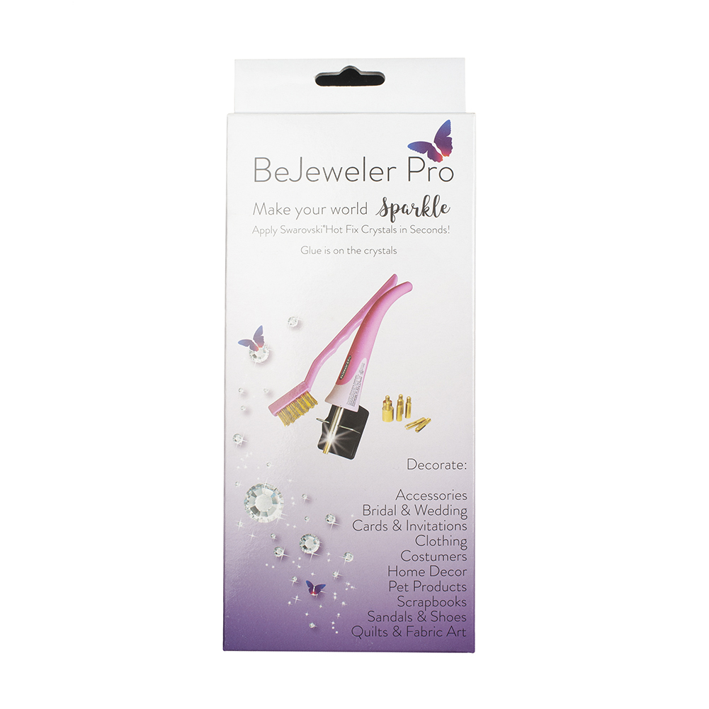 Quick Crystals Pro Hotfix Applicator, Bedazzler Kit with
