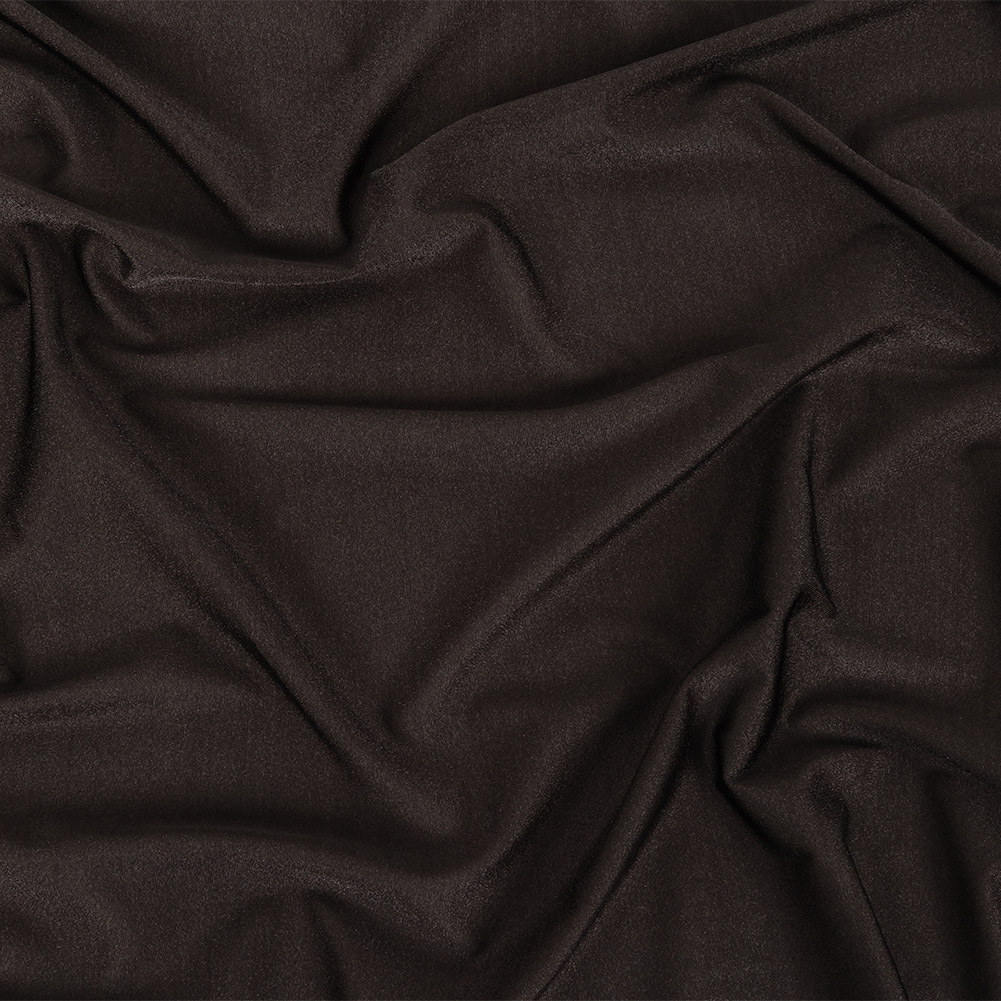 Dark Brown Lightweight Nylon Tricot - Spandex - Jersey/Knits - Fashion  Fabrics