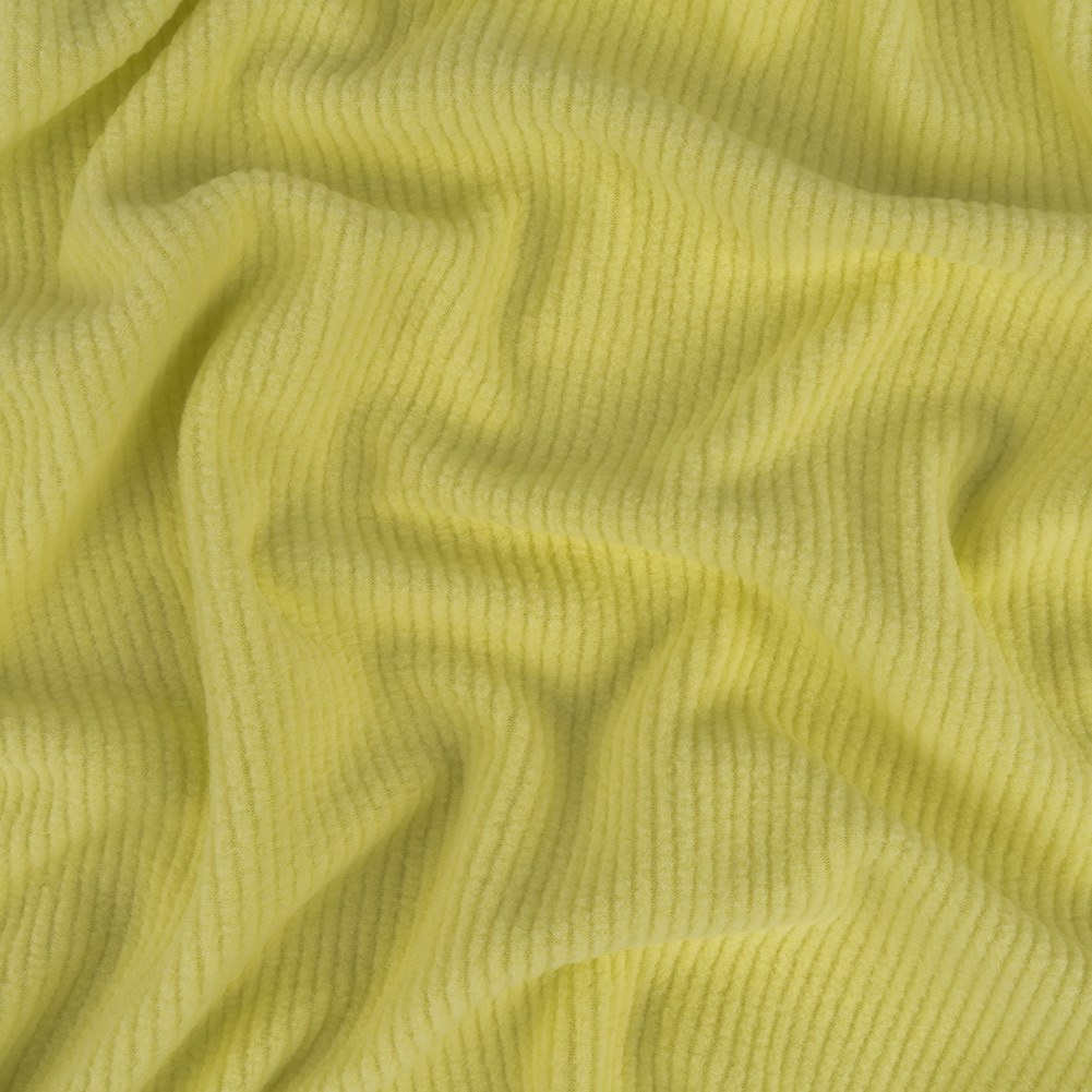 Charlock Ribbed Recycled Polyester Stretch Fleece - Fleece - Polyester -  Fashion Fabrics