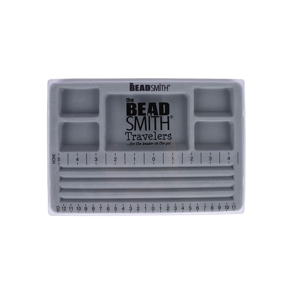 Mini 3 Channel Bead Board With Lid - 7.75 x 11.25 - Bead Boards - Beads &  Beading Supplies - Notions