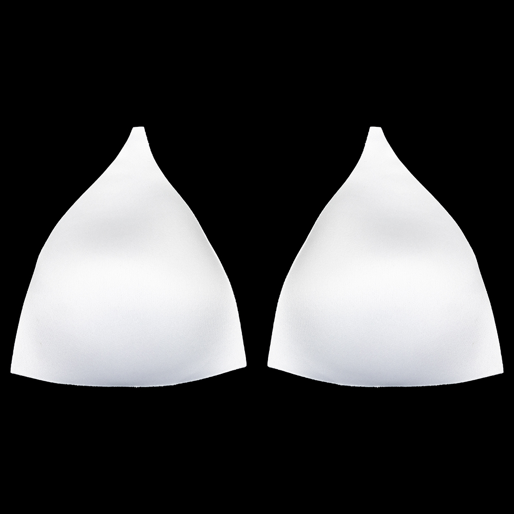 White Triangle Bra Cup - Size 16 - Bra Cups - Bra Making Supplies - Notions