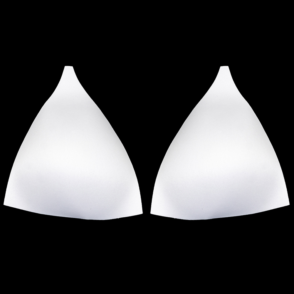White Triangle Bra Cup - Size 22 - Bra Cups - Bra Making Supplies