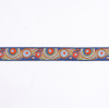 Teal French Jacquard Ribbon | Mood Fabrics