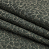 British Imported Indigo Cobblestone Drapery Jacquard - Folded | Mood Fabrics
