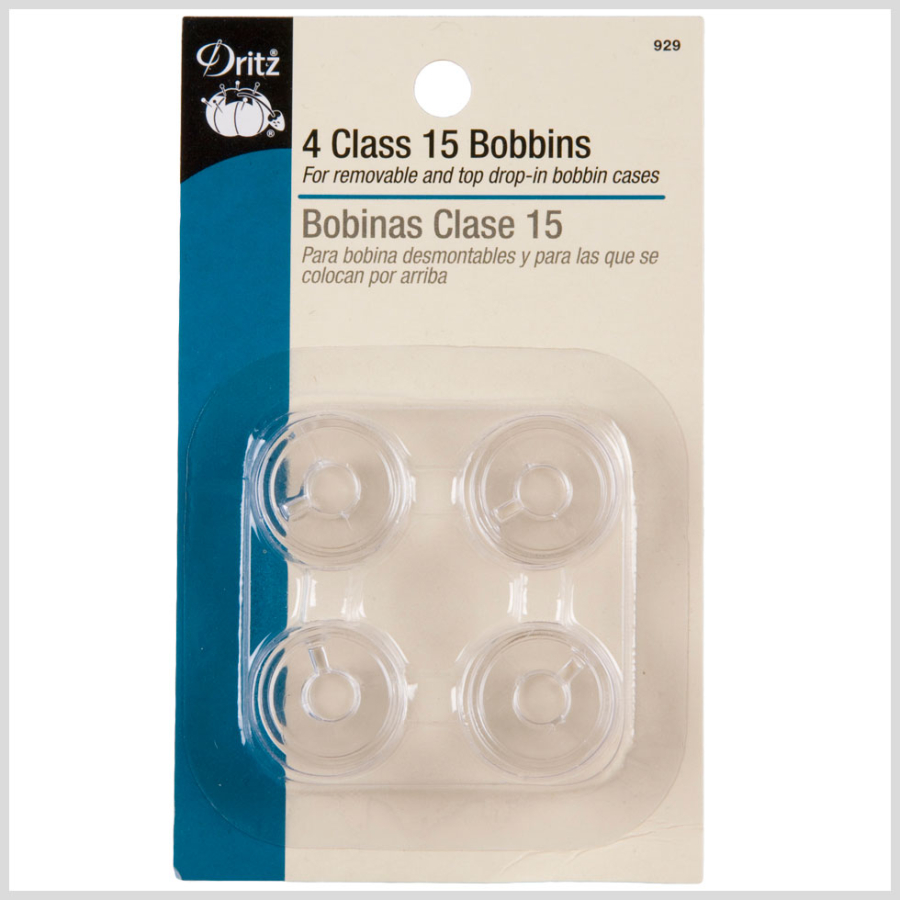 Class 15 Plastic Bobbins | Mood Fabrics
