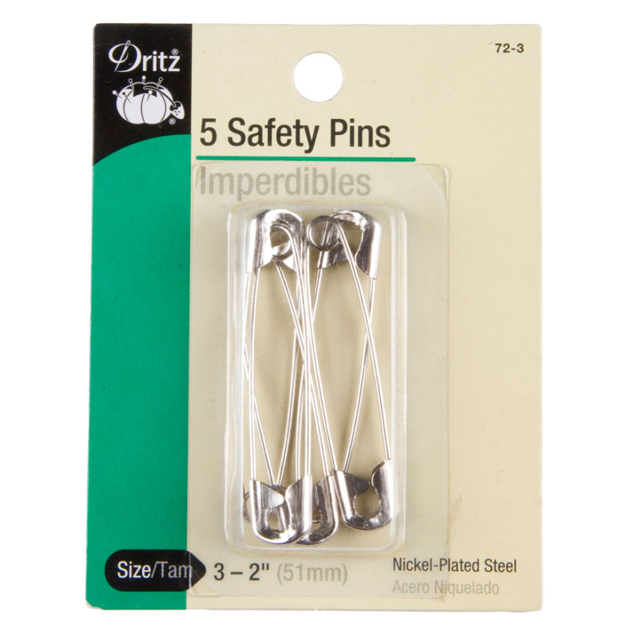 Size 3-2 Dritz Safety Pins | Mood Fabrics