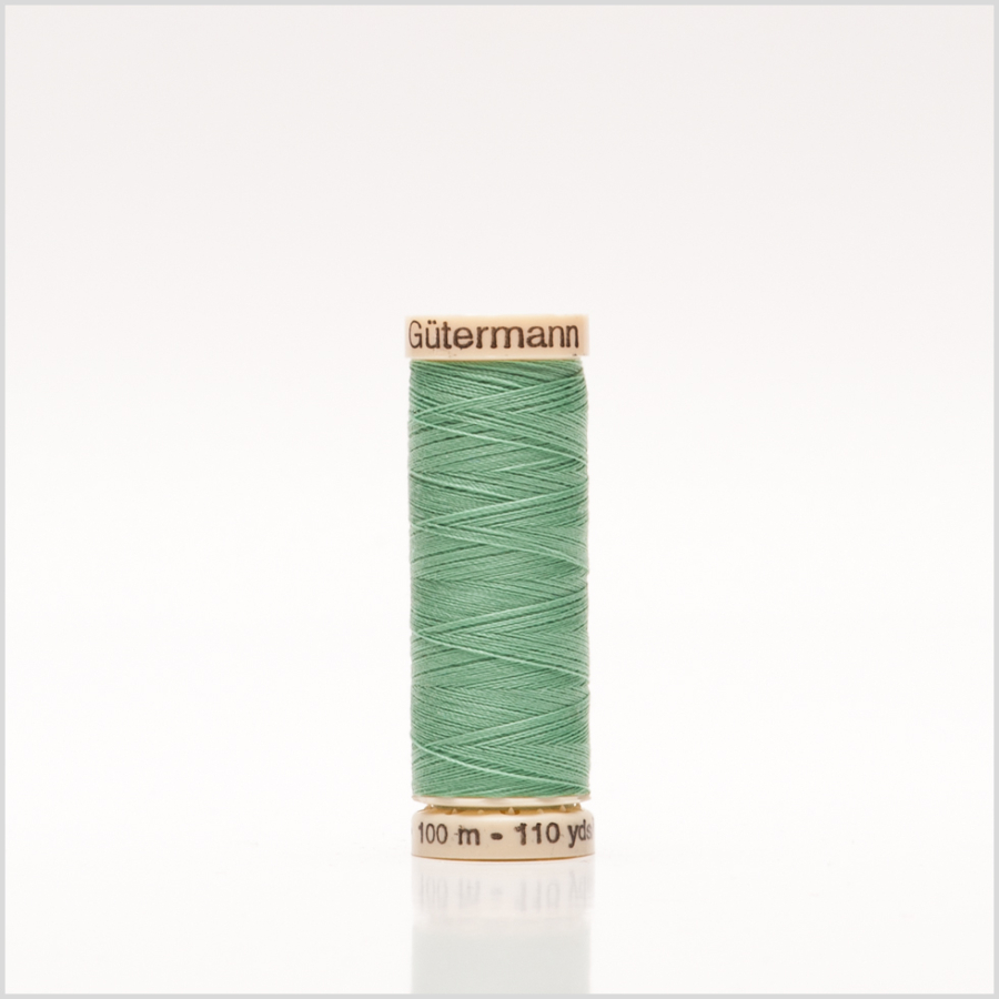 657 Creme de Mint 100m Gutermann Sew All Thread | Mood Fabrics