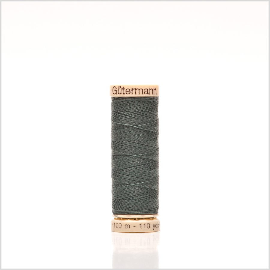 646 Steel Green 100m Gutermann Sew All Thread | Mood Fabrics