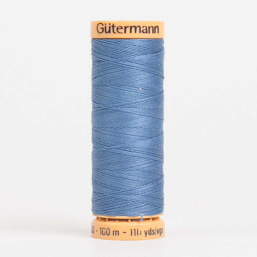 7315 Serene Blue 100m Gutermann Cotton Thread | Mood Fabrics