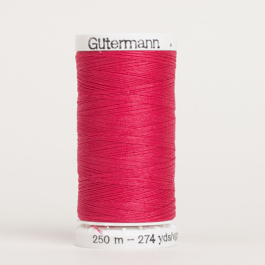 345 Raspberry 250m Gutermann Sew All Thread | Mood Fabrics
