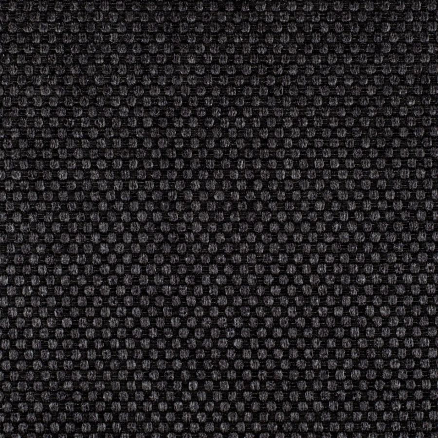 Black Solid Poly | Mood Fabrics