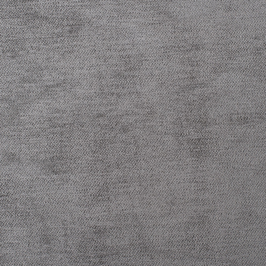 Gray Solid Chenille | Mood Fabrics