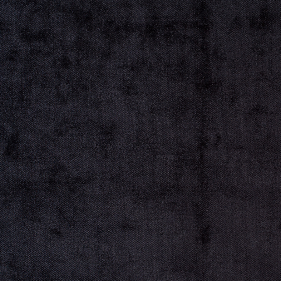 Black Upholstery Chenille | Mood Fabrics