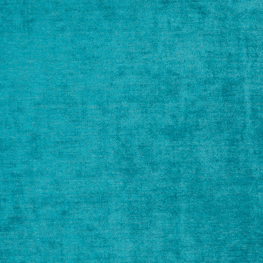 Turquoise Upholstery Chenille | Mood Fabrics
