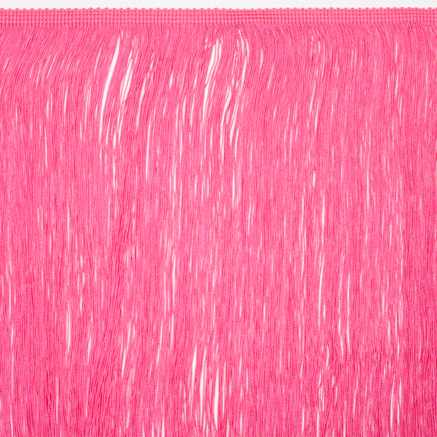16 European Pink Chainette Fringe Trim | Mood Fabrics