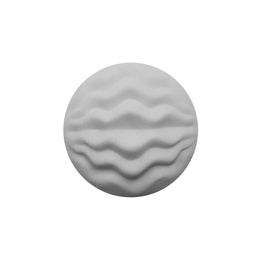 Italian White Plastic Shank Back Button - 36L/23mm | Mood Fabrics