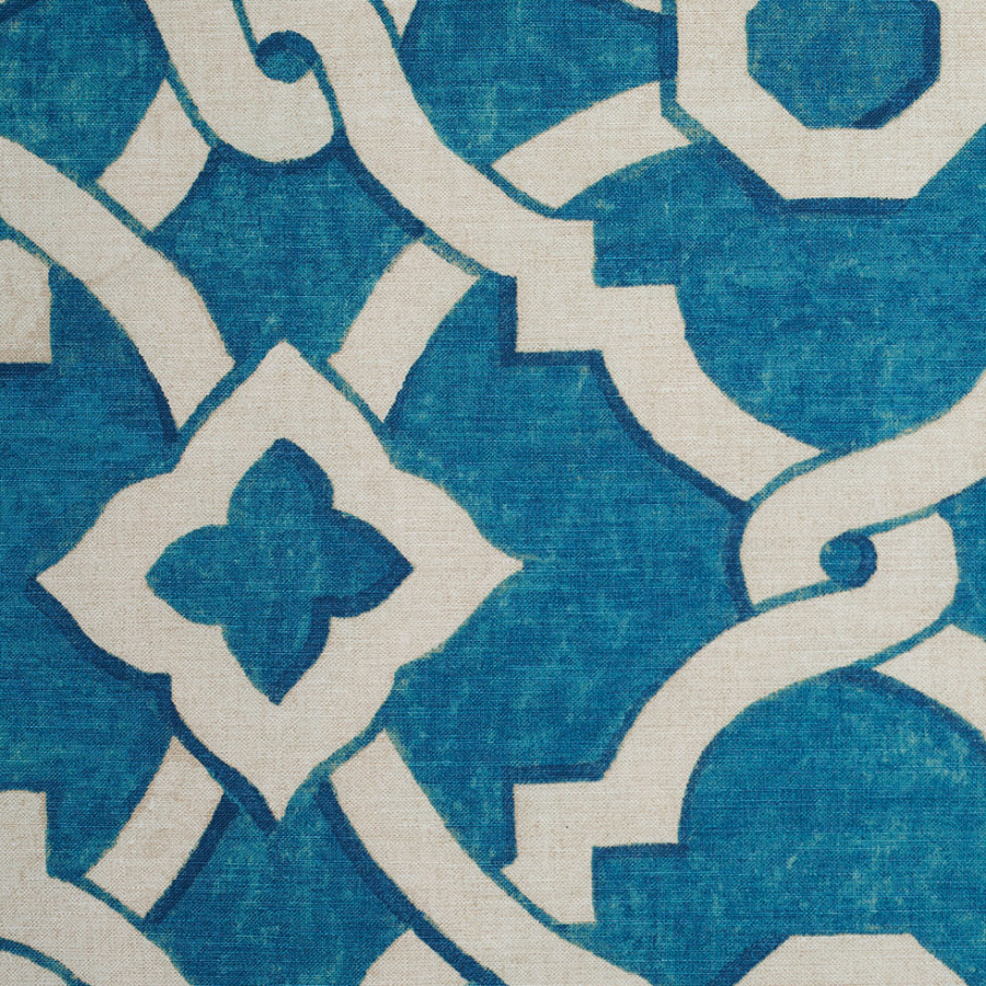 Blue Jay Artistic Twist Lightweight Cotton Woven | Mood Fabrics