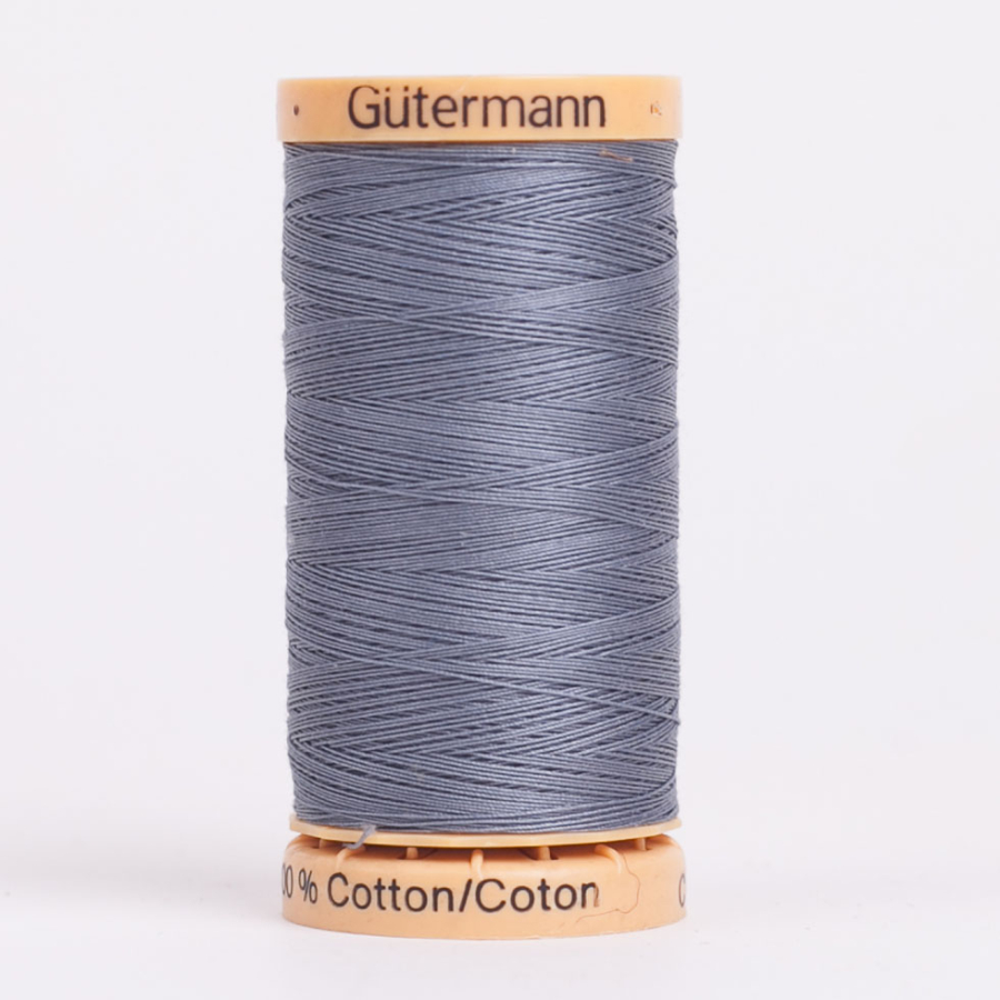 9310 Slate 250m Gutermann Natural Cotton Thread | Mood Fabrics